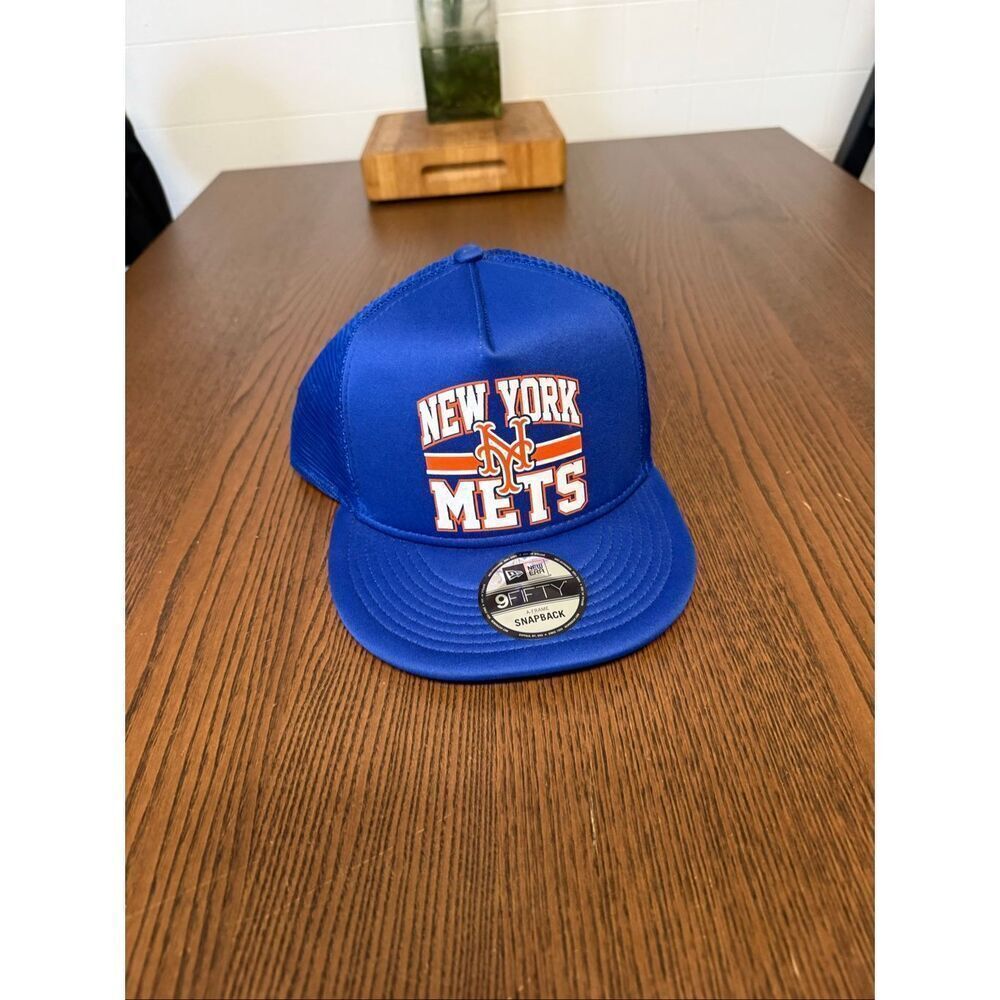 New York Mets trucker hat